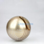 Ball Shape Tin Box Gift Box Christmas with Ribbon